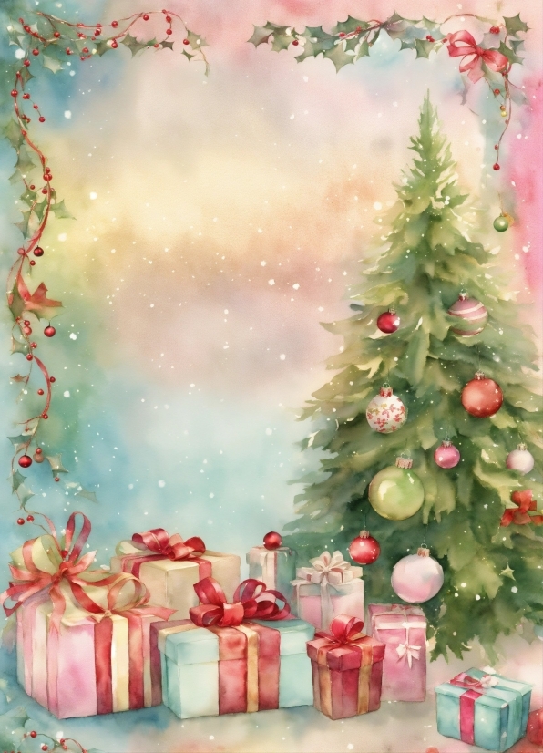 Christmas Tree, Photograph, Christmas Ornament, Plant, Green, Decoration