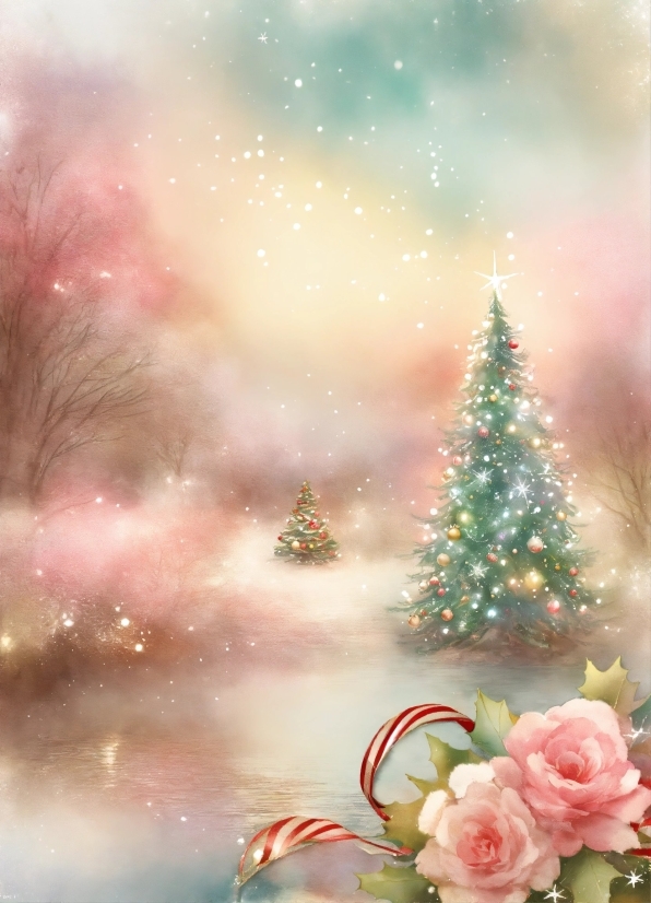 Christmas Tree, Plant, Christmas Ornament, Flower, Branch, Tree
