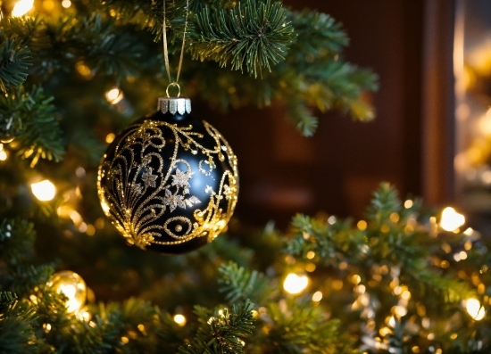 Christmas Tree, Plant, Christmas Ornament, Holiday Ornament, Evergreen, Shortstraw Pine