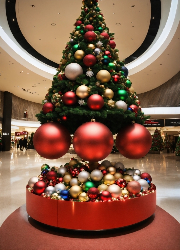Christmas Tree, Plant, Christmas Ornament, Light, Holiday Ornament, Interior Design