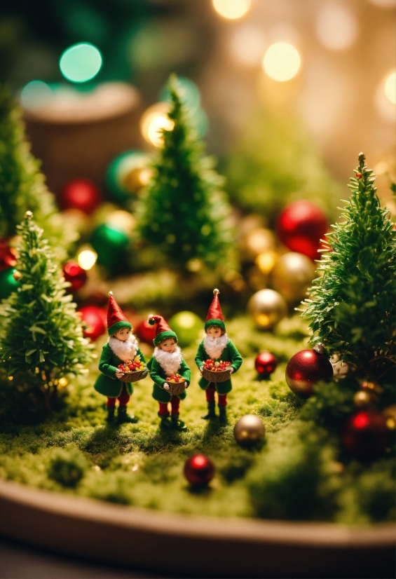 Christmas Tree, Plant, Christmas Ornament, Light, Toy, Holiday Ornament