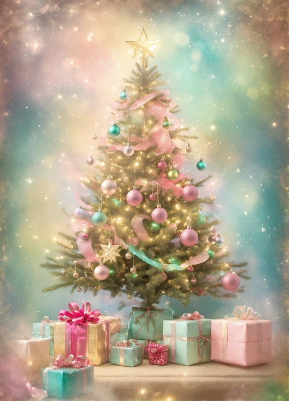 Christmas Tree, Plant, Photograph, Christmas Ornament, Green, Decoration
