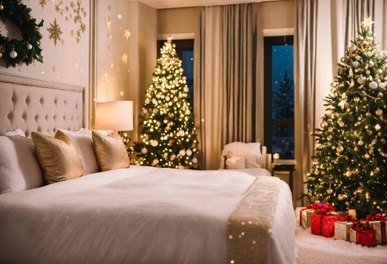 Christmas Tree, Property, Christmas Ornament, Decoration, Plant, Branch