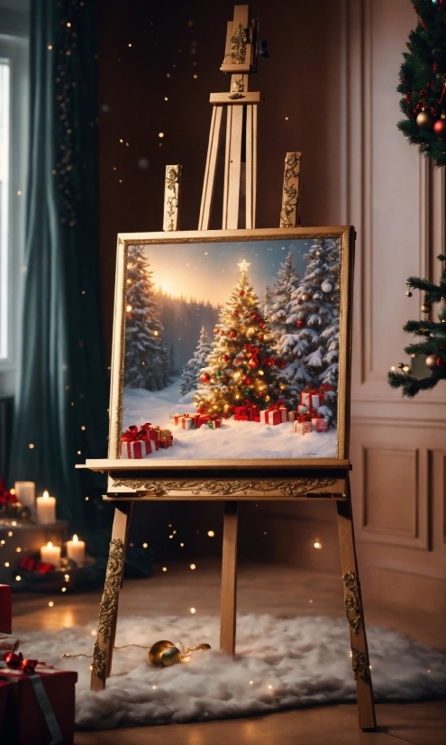Christmas Tree, Property, Christmas Ornament, Light, Decoration, Branch