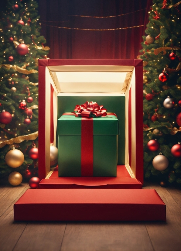 Christmas Tree, Property, Decoration, Christmas Ornament, Light, Green