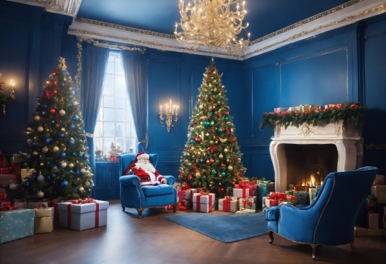 Christmas Tree, Property, Decoration, Christmas Ornament, Light, Plant