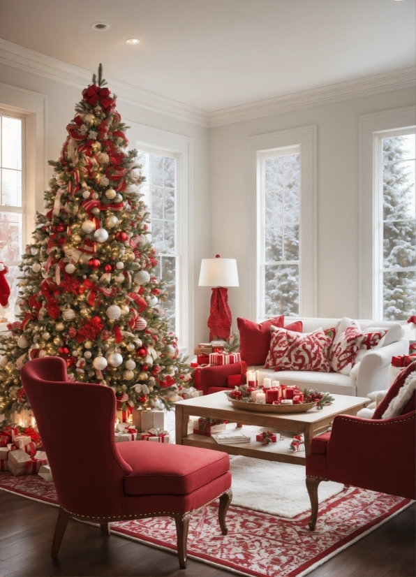 Christmas Tree, Property, Furniture, Plant, Decoration, Wood