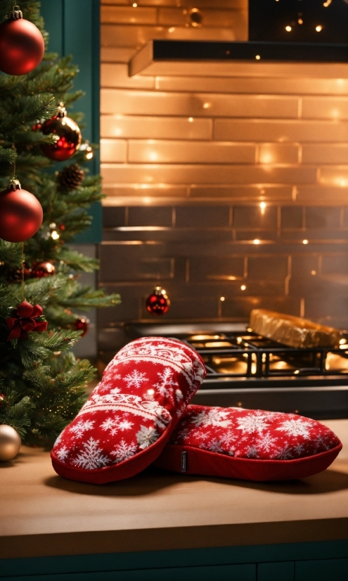 Christmas Tree, Property, Light, Interior Design, Wood, Decoration