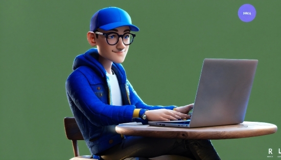 Computer, Glasses, Hand, Laptop, Personal Computer, Arm