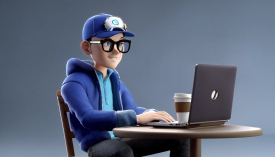 Computer, Glasses, Personal Computer, Laptop, Table, Vision Care