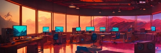 Computer, Peripheral, Building, Computer Monitor, Display Device, Event