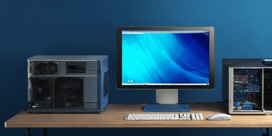 Computer, Personal Computer, Computer Keyboard, Peripheral, Computer Monitor, Computer Desk
