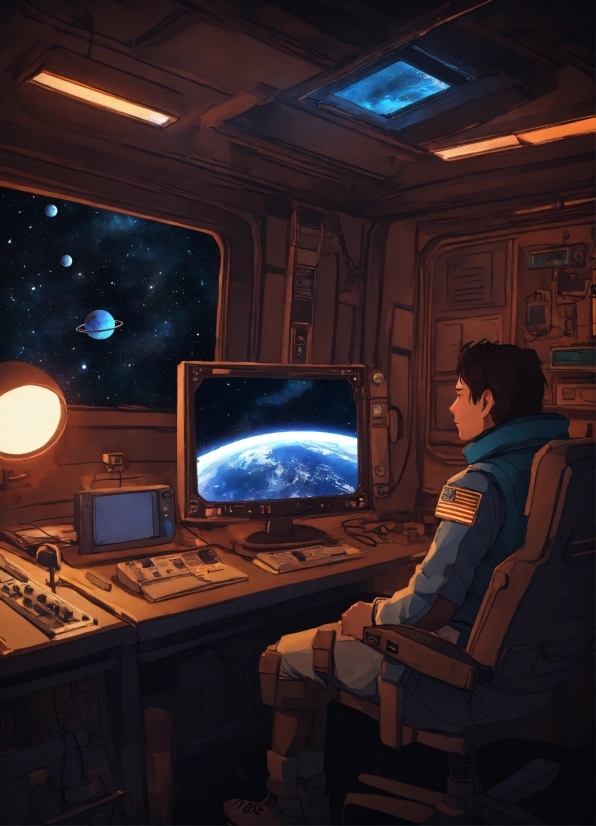 Computer, Personal Computer, Interior Design, Computer Keyboard, Space, Technology