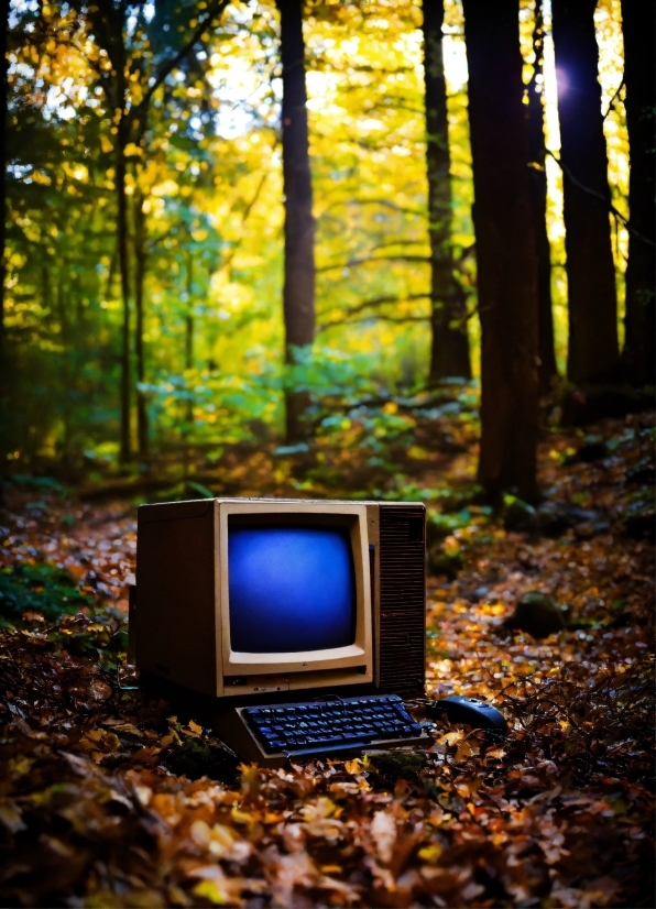 Computer, Personal Computer, Plant, Leaf, Tree, Natural Landscape
