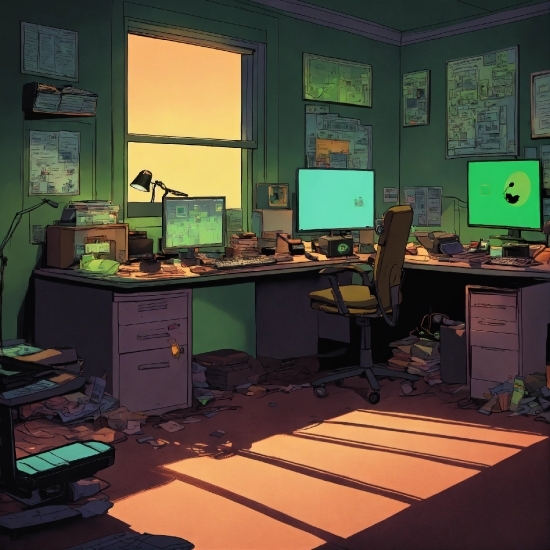 Copyright Free Photo Sites, Computer, Personal Computer, Computer Monitor, Table, Computer Keyboard