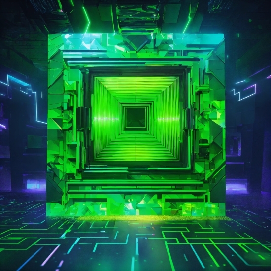 Criminal Stock Image, Green, Light, Lighting, Entertainment, Line