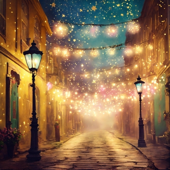 Custom Graphic Design, Atmosphere, Sky, Street Light, Light, Infrastructure