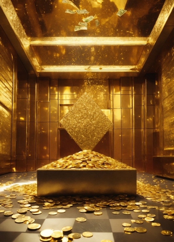Decoration, Amber, Light, Gold, Interior Design, Architecture