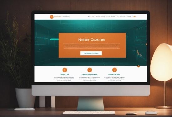Deer Images, Computer, Personal Computer, Flowerpot, Plant, Output Device