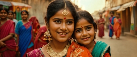 Face, Smile, Skin, Photograph, Facial Expression, Sari