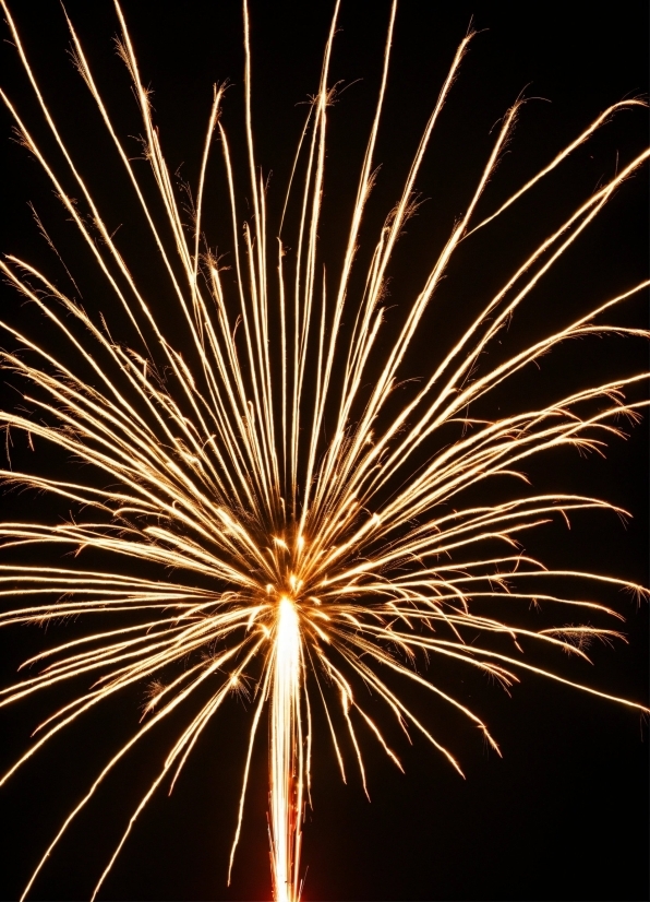 Fireworks, Celebrating, Sky, Line, Recreation, Midnight