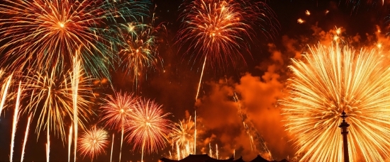 Fireworks, Light, Nature, Entertainment, Pink, Atmospheric Phenomenon
