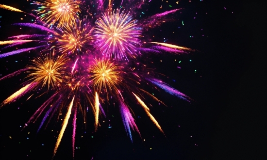 Fireworks, Purple, Sky, Entertainment, Electric Blue, Recreation