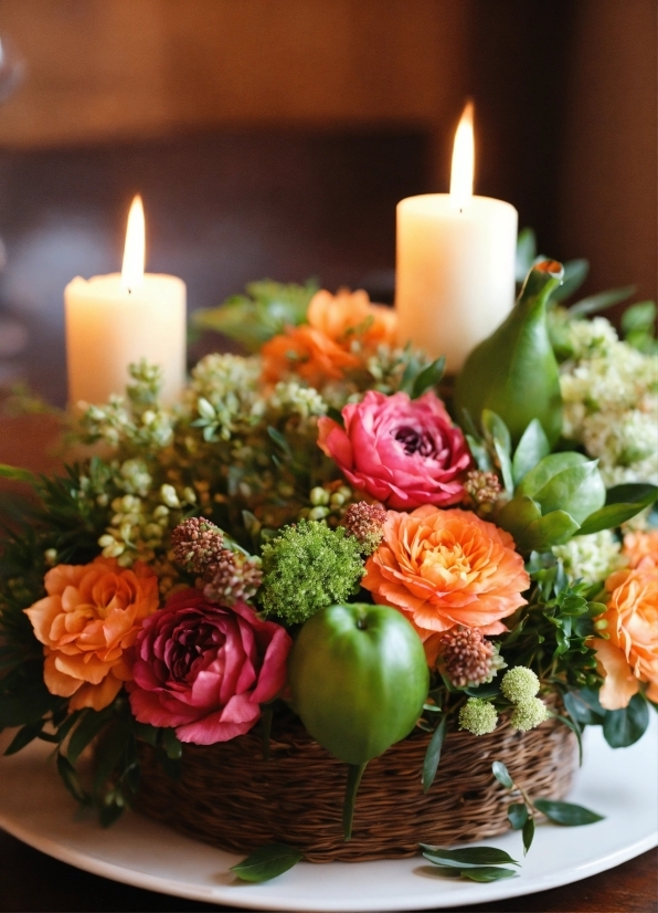 Flower, Candle, Plant, Petal, Tableware, Flower Arranging