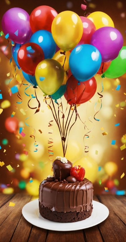 Food, Cake Decorating, Balloon, Ingredient, Decoration, Recipe