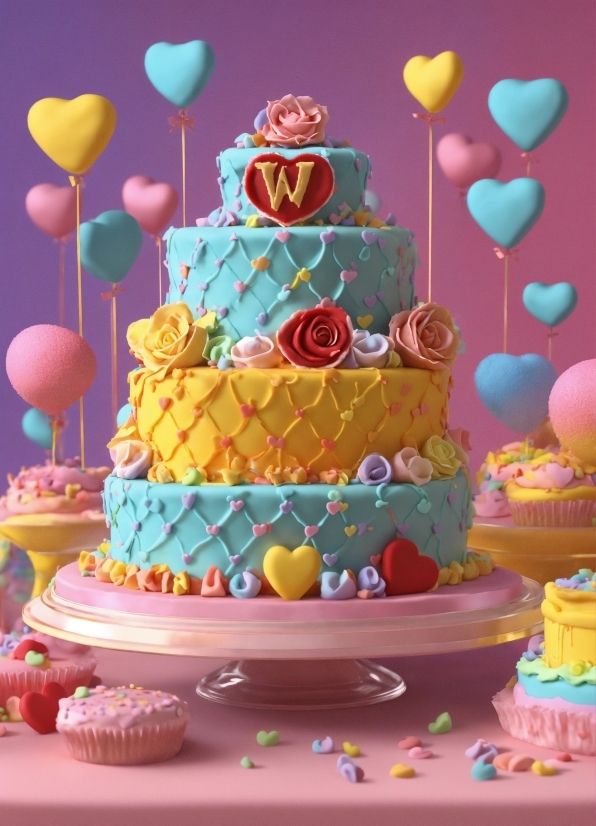 Food, Cake Decorating, Cake, Cake Decorating Supply, Balloon, Baked Goods