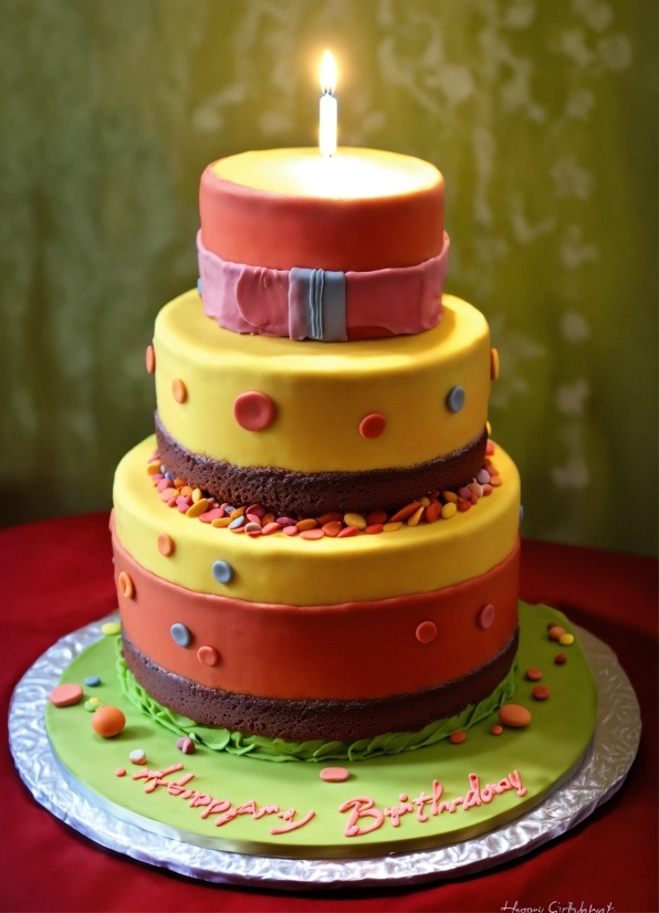 Food, Cake Decorating, Cake, Cake Decorating Supply, Birthday Candle, Cuisine