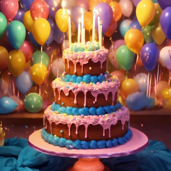 Food, Cake Decorating Supply, Cake, Cake Decorating, Pink, Birthday Candle