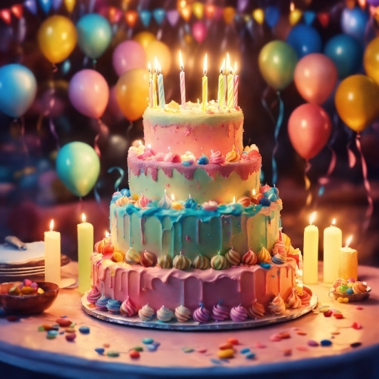 Food, Candle, Cake Decorating, Cake, Birthday Candle, Decoration