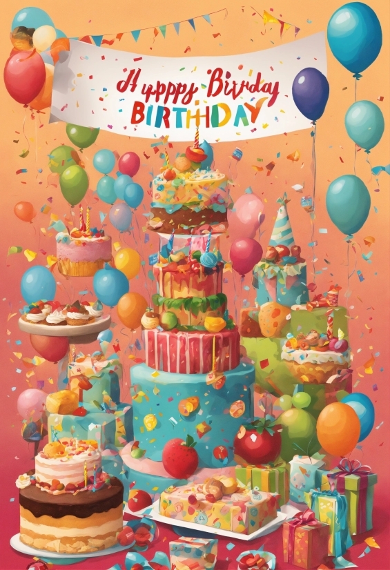 Food, Orange, Decoration, Birthday Party, Party Supply, Cake Decorating Supply