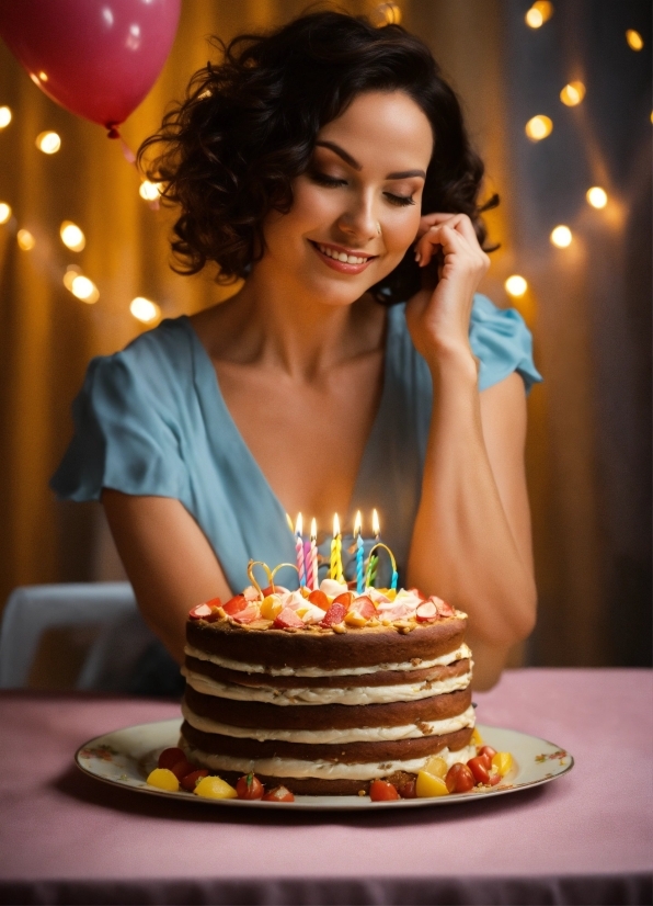 Food, Smile, Candle, Birthday Candle, Cake Decorating, Cake