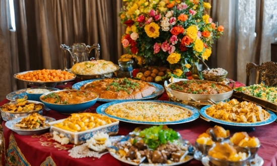 Food, Table, Ingredient, Flower, Tableware, Cuisine