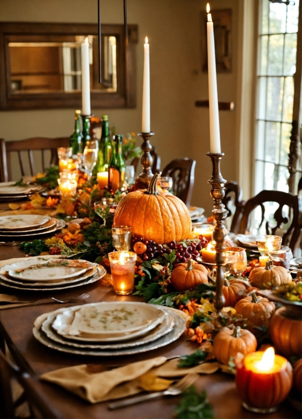 Food, Table, Tableware, Furniture, Pumpkin, Dishware