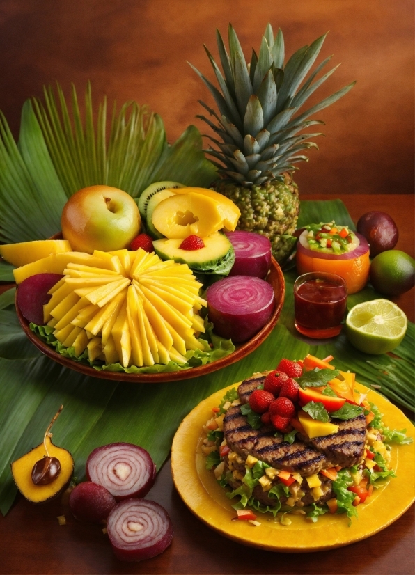 Food, Tableware, Fruit, Plant, Ingredient, Green