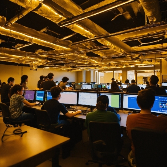 Foto Stock Free, Computer, Personal Computer, Table, Furniture, Computer Monitor