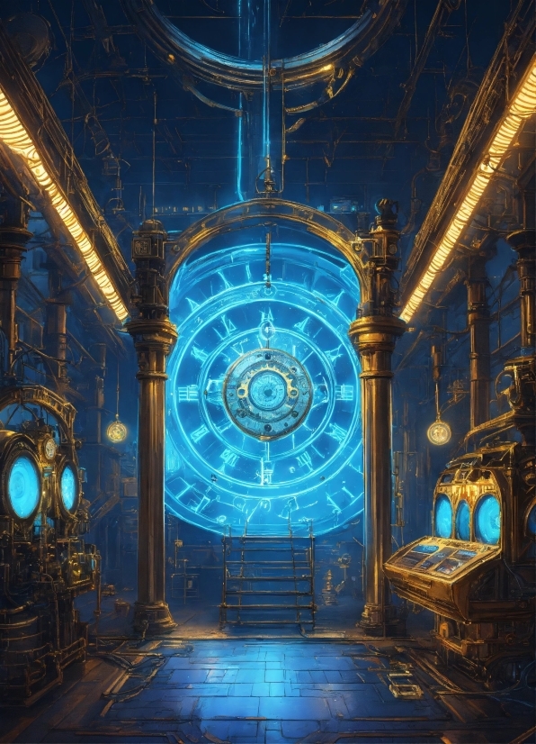 Free Fire No Copyright Images, Blue, Building, Window, Stairs, Art