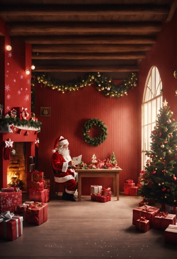 Furniture, Christmas Tree, Decoration, Plant, Christmas Decoration, Ornament