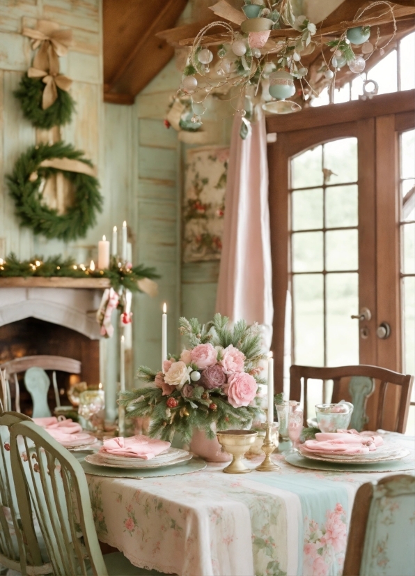 Furniture, Decoration, Property, Plant, Table, Candle