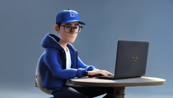 Glasses, Computer, Hand, Personal Computer, Laptop, Netbook