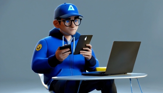 Glasses, Computer, Helmet, Laptop, Personal Computer, Cap