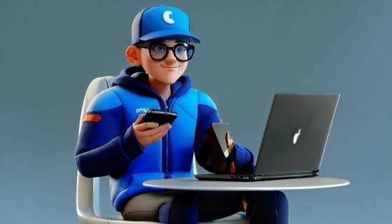 Glasses, Computer, Laptop, Arm, Personal Computer, Cap