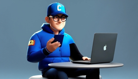 Glasses, Computer, Personal Computer, Laptop, Product, Azure