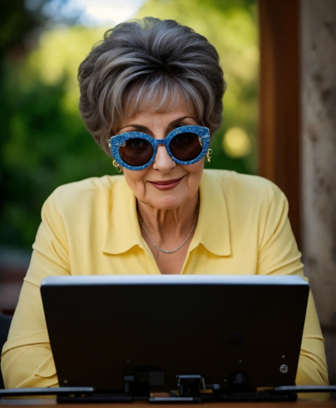 Glasses, Computer, Vision Care, Personal Computer, Laptop, Smile