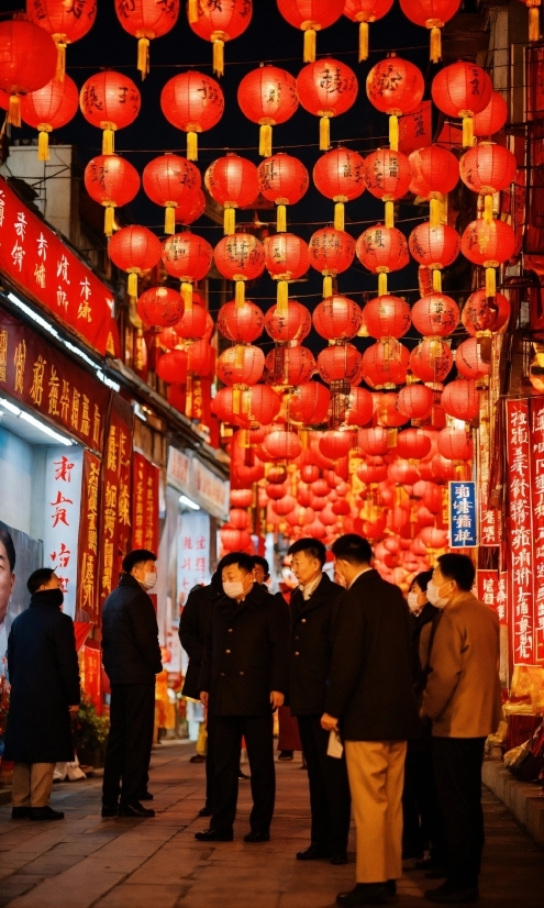 Graphic Design Services Offered, Photograph, Human, Orange, Temple, Lantern