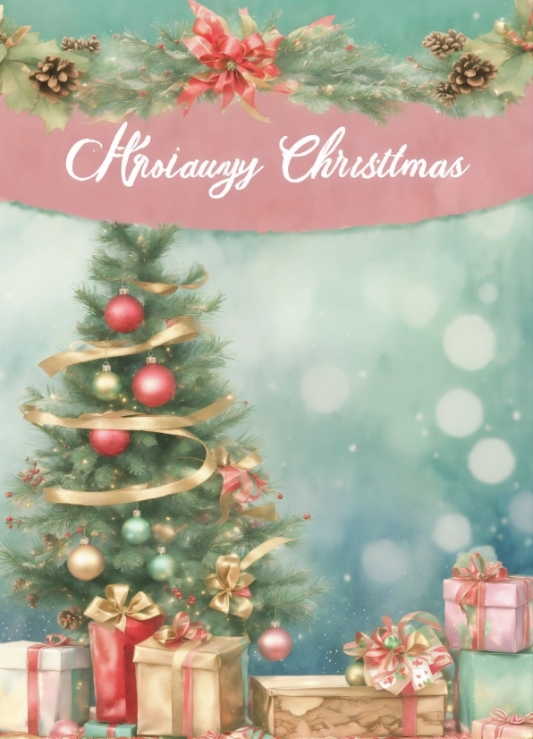 Graphics Fonts Download, Christmas Tree, Christmas Ornament, Holiday Ornament, Branch, Ornament