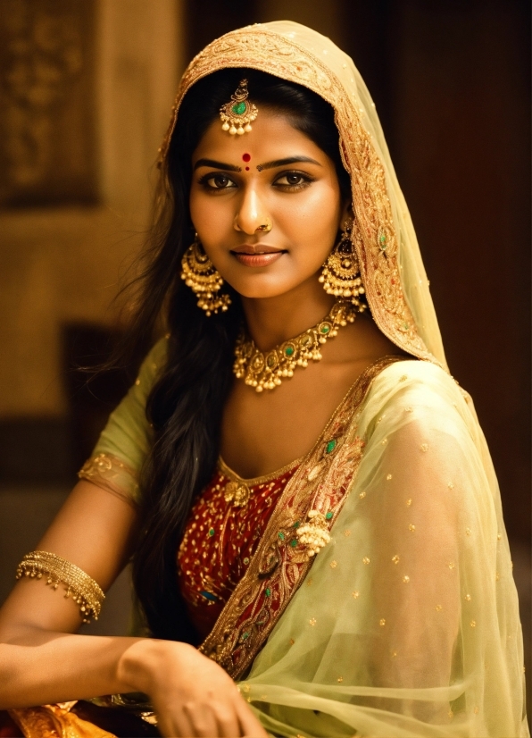 Hair, Hand, Eye, Sari, Human Body, Wedding Dress